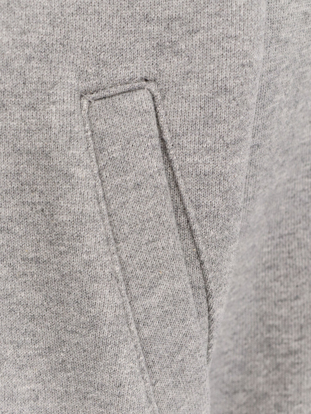 Entire Studios Unisex Eternal Zip Cottton Sweatshirt Grey, view 3