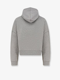 Entire Studios Unisex Eternal Zip Cottton Sweatshirt Grey