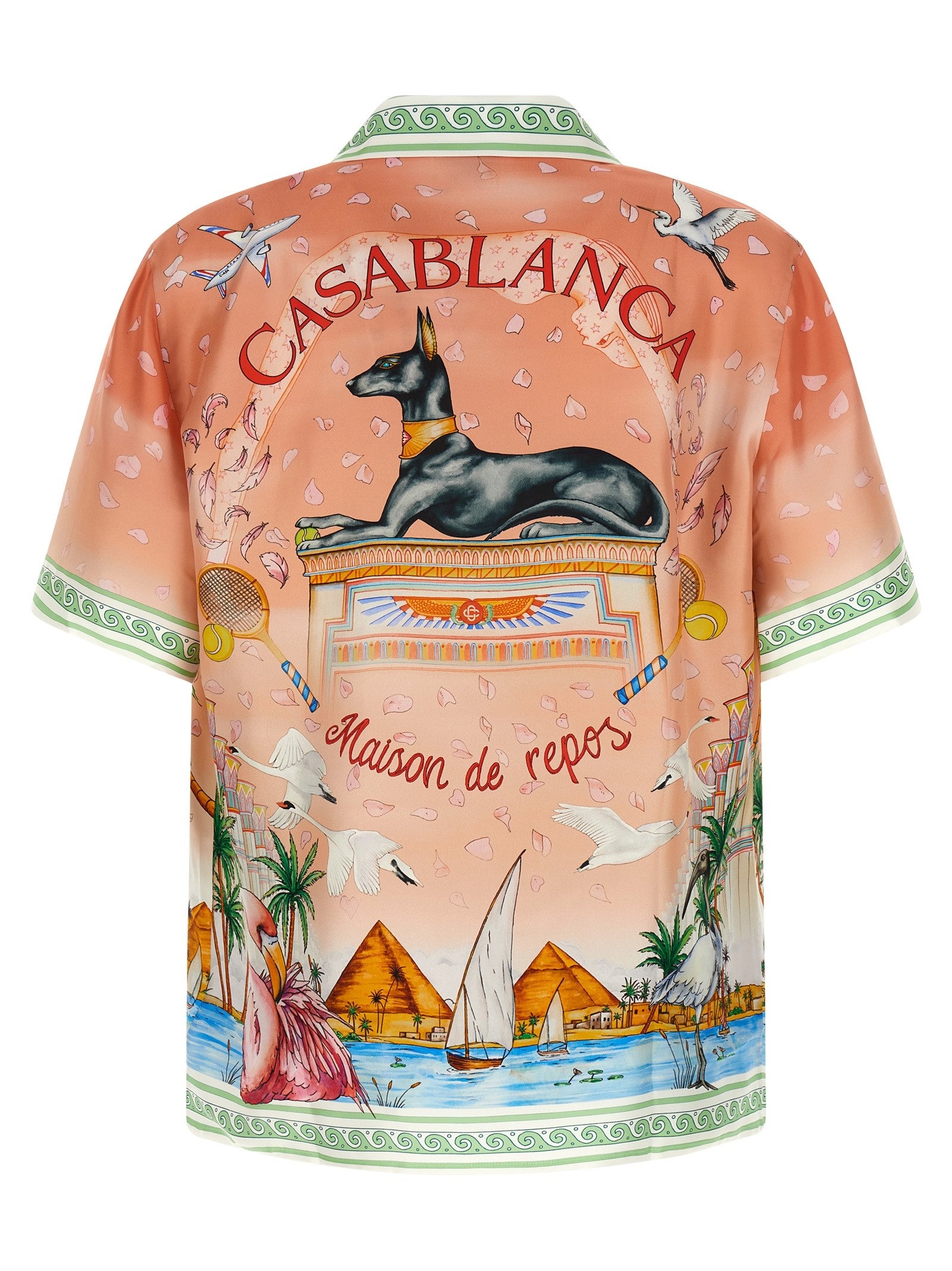 Casablanca Ethereal Shirt Gold