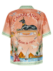 Casablanca Ethereal Shirt Gold