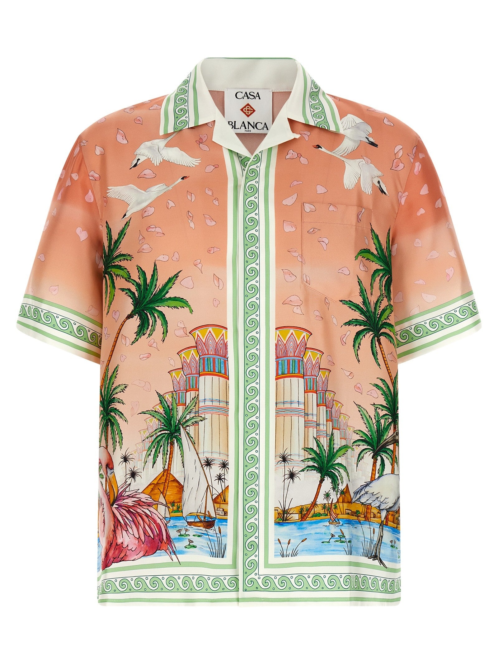Casablanca Ethereal Shirt Gold