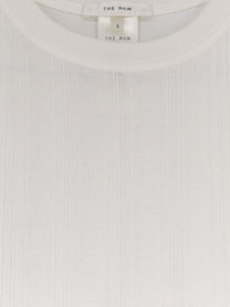 The Row Women's Etina Top Cotton Shirt White