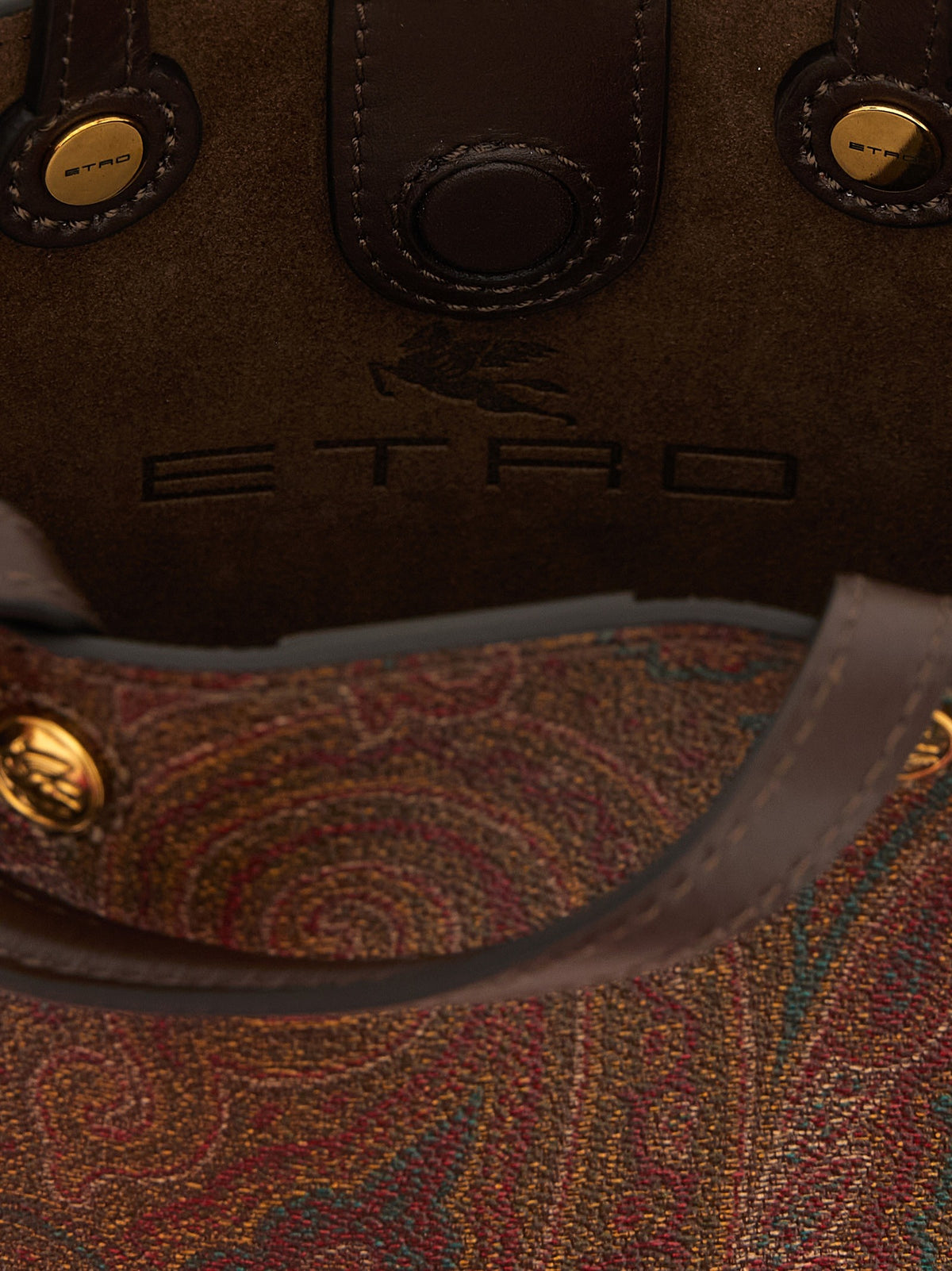 ETRO Etro Essential Mini Shopping Bag Gold