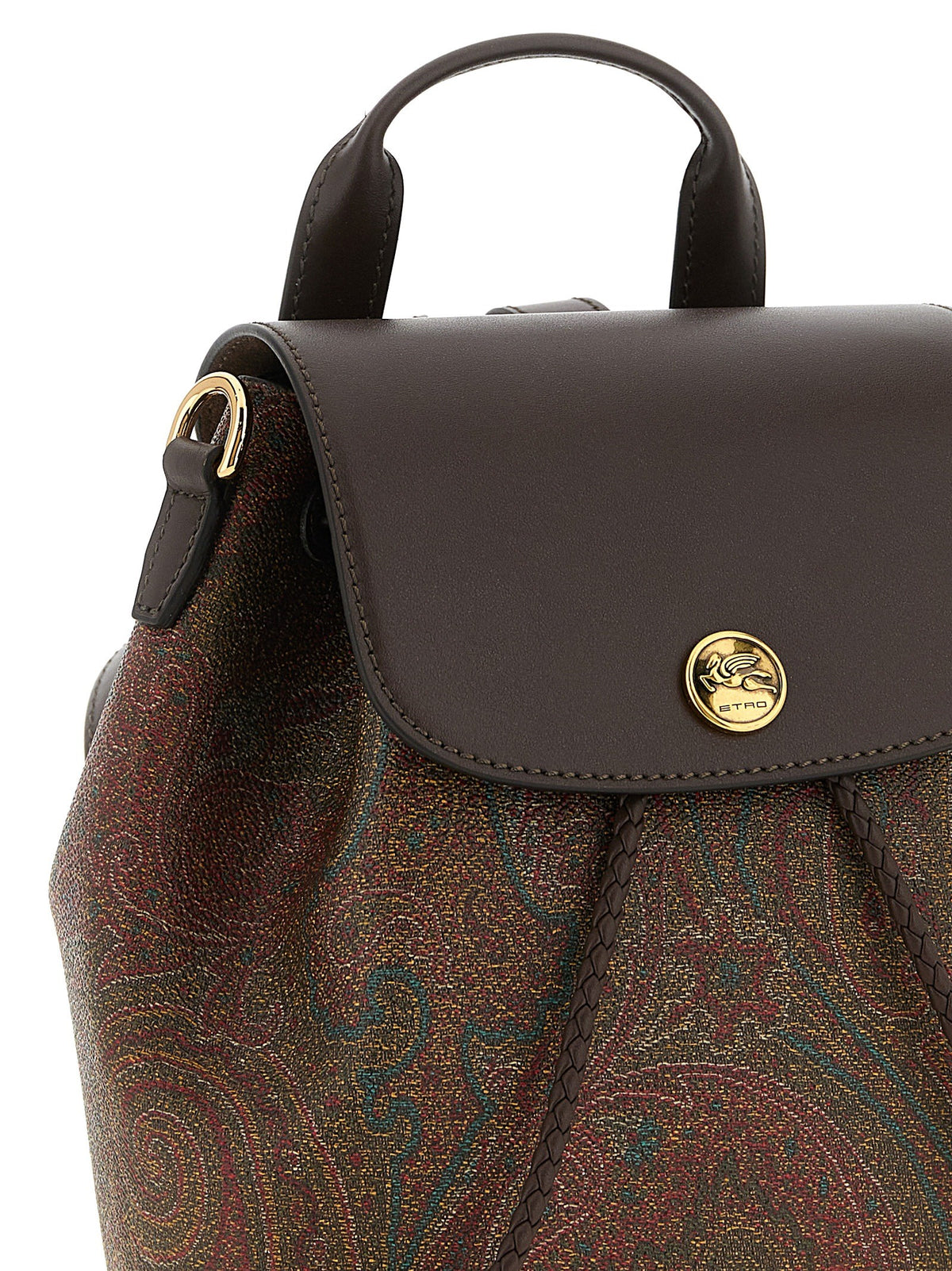 ETRO Etro Essential Small Backpack Gold
