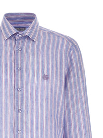 ETRO - ETRO - Striped linen shirt - Men’s Tops