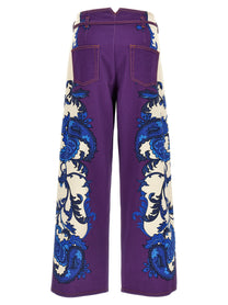 ETRO - ETRO - Jeans maxi Paisley - Women’s Clothing