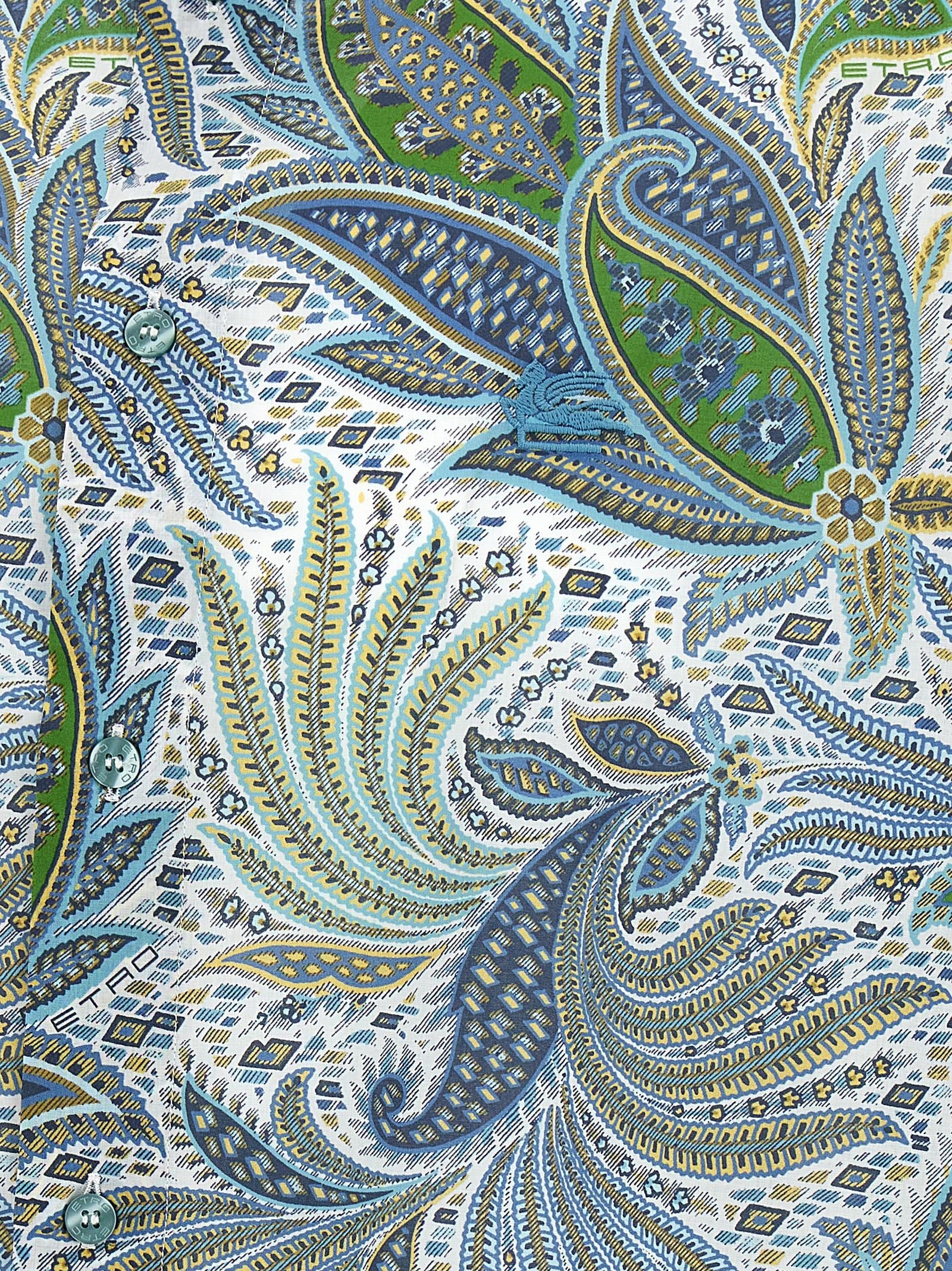 ETRO - ETRO - Paisley flower shirt - Men’s Tops