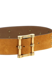 ETRO - ETRO - Suede studded belt - Women’s Accessories
