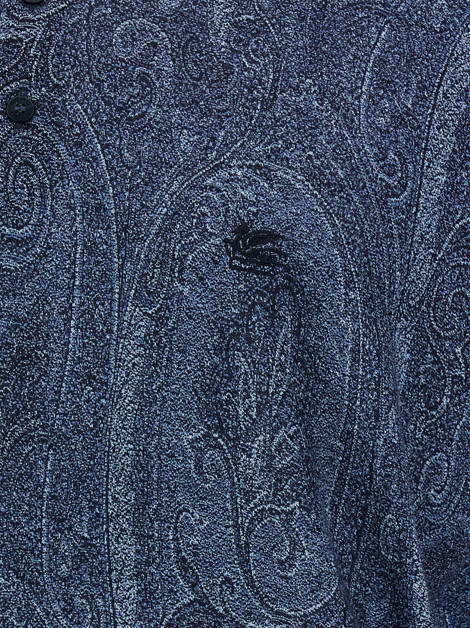 ETRO - ETRO - ’Paisley’ polo shirt - Men’s Tops