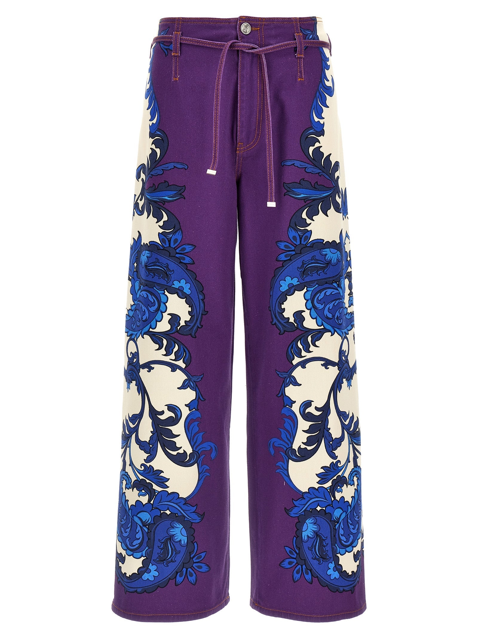 ETRO - ETRO - Jeans maxi Paisley - Women’s Clothing