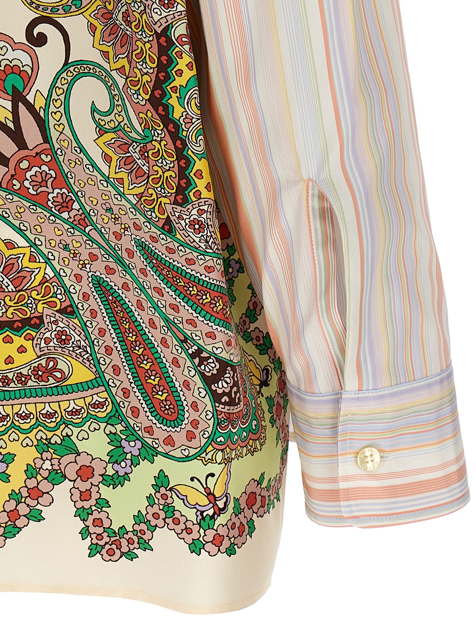 ETRO - ETRO - Paisley insert shirt - Women’s Tops