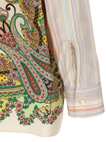 ETRO - ETRO - Paisley insert shirt - Women’s Tops