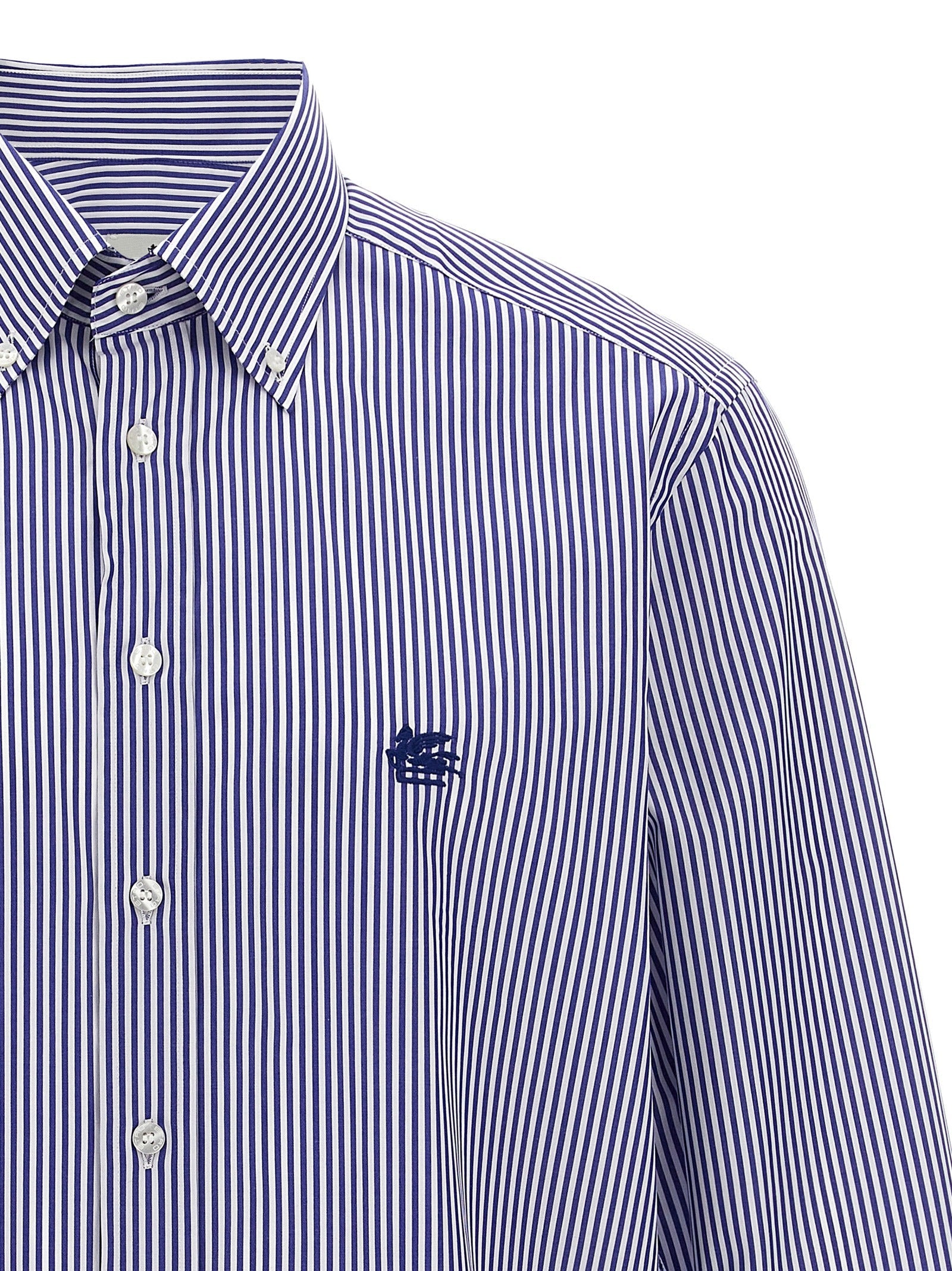ETRO - ETRO - ’Pegaso’ striped shirt - Men’s Tops