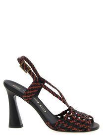 ETRO - ETRO - Two-tone sandals - Women’s Shoes