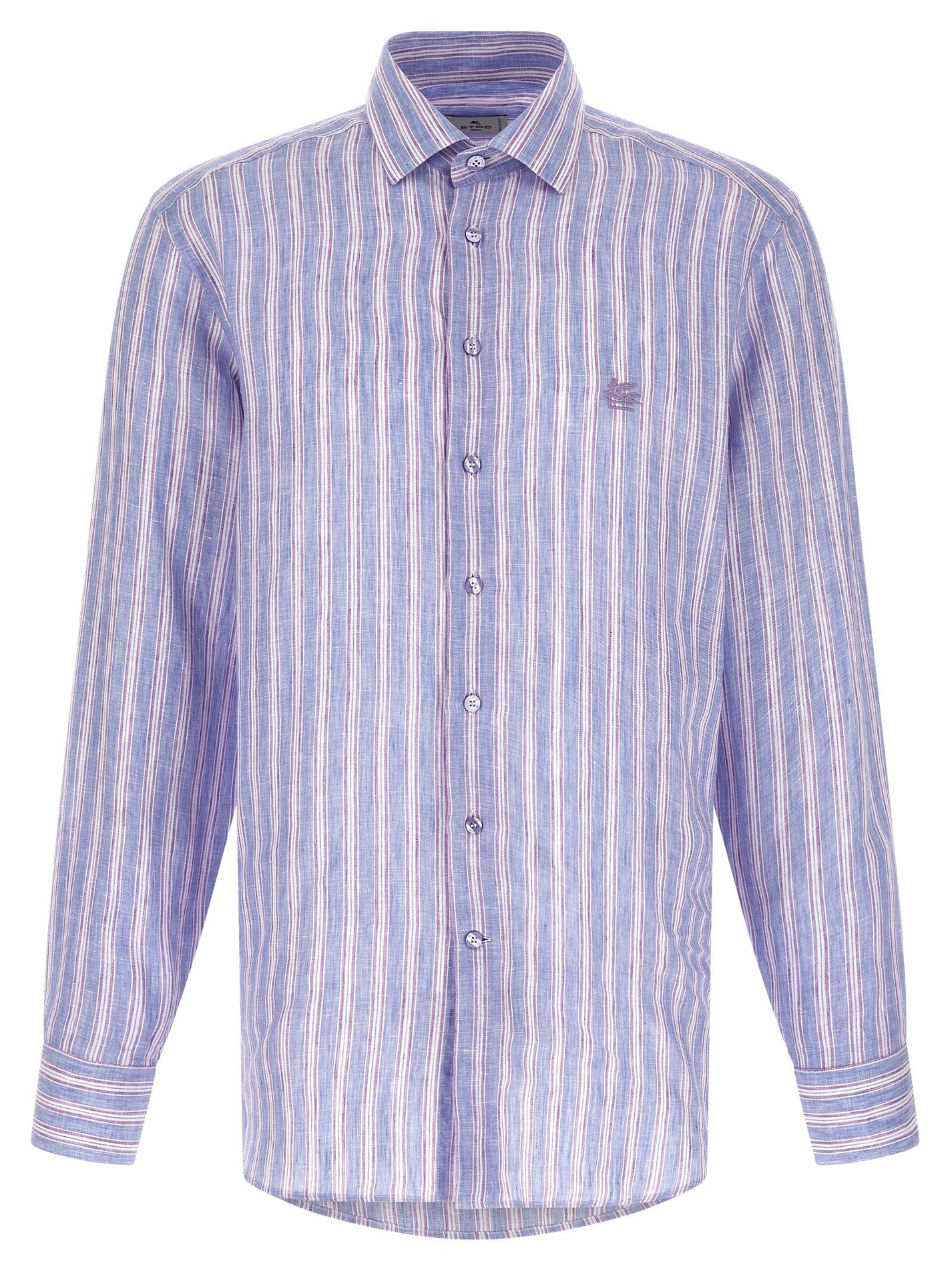 ETRO - ETRO - Striped linen shirt - Men’s Tops