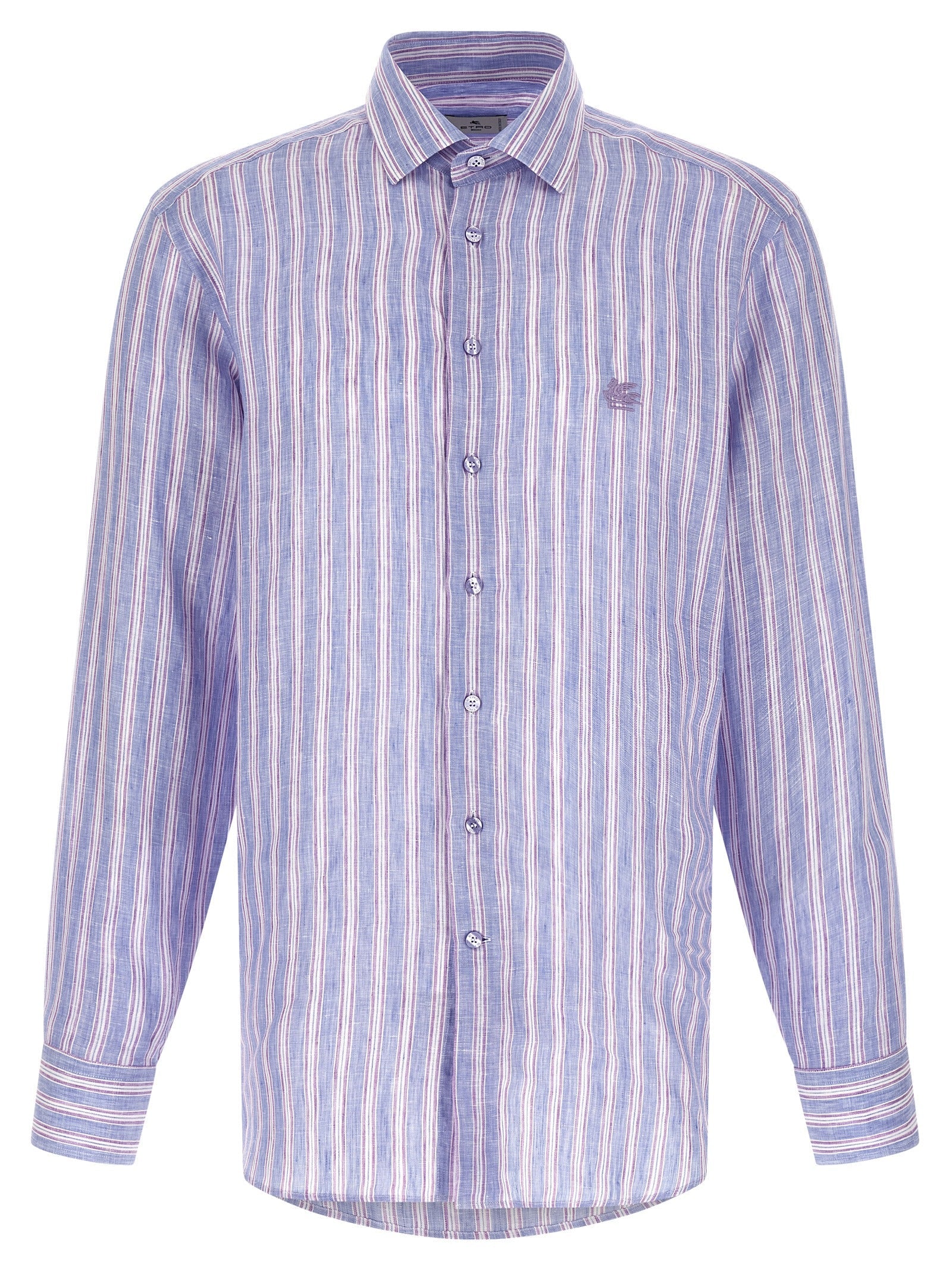 ETRO - ETRO - Striped linen shirt - Men’s Tops