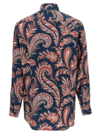 ETRO - ETRO - Paisley ramage silk shirt - Men’s Tops