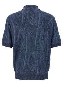 ETRO - ETRO - ’Paisley’ polo shirt - Men’s Tops