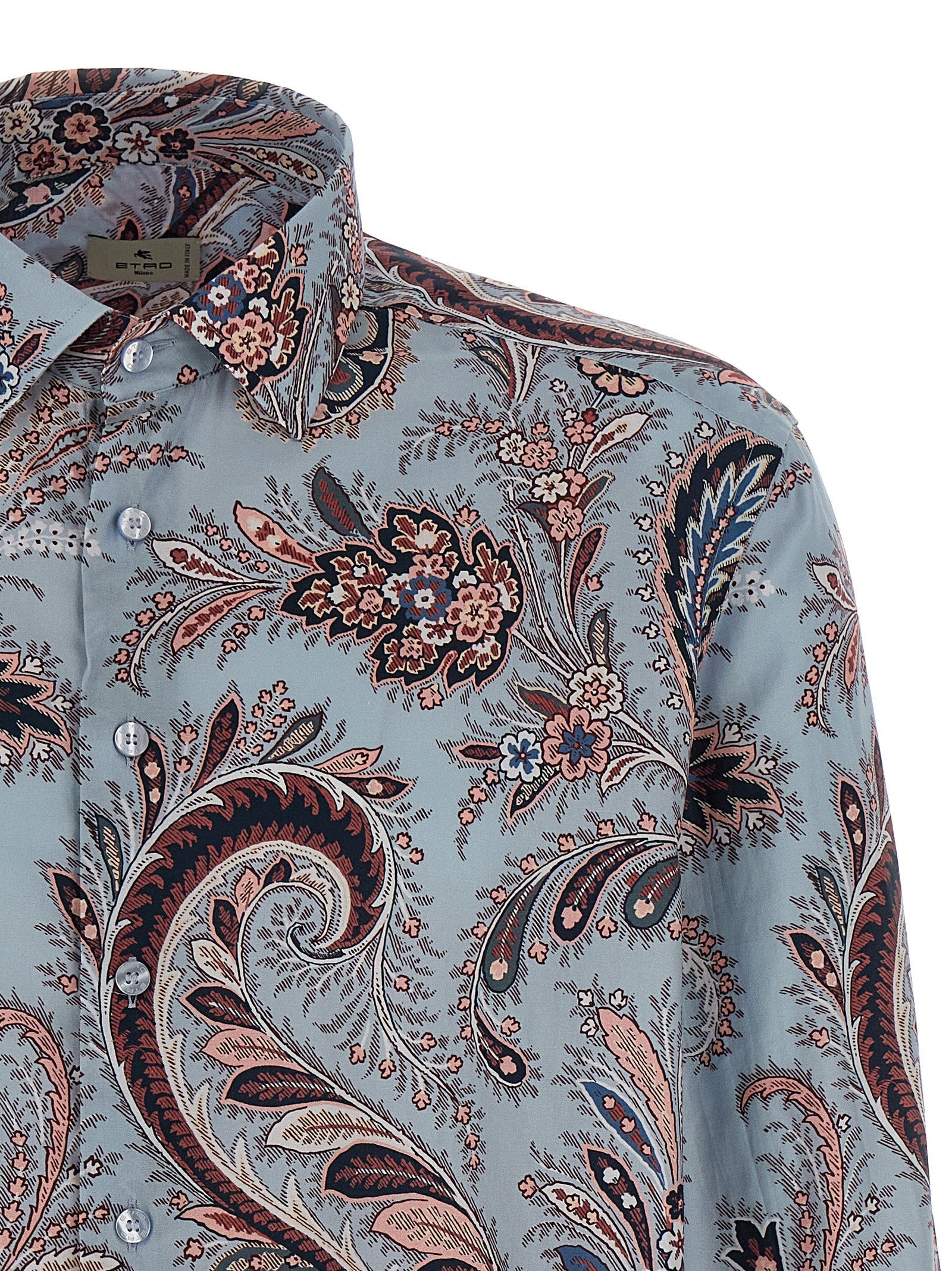 ETRO - ETRO - Floral Paisley Cotton shirt - Men’s Tops
