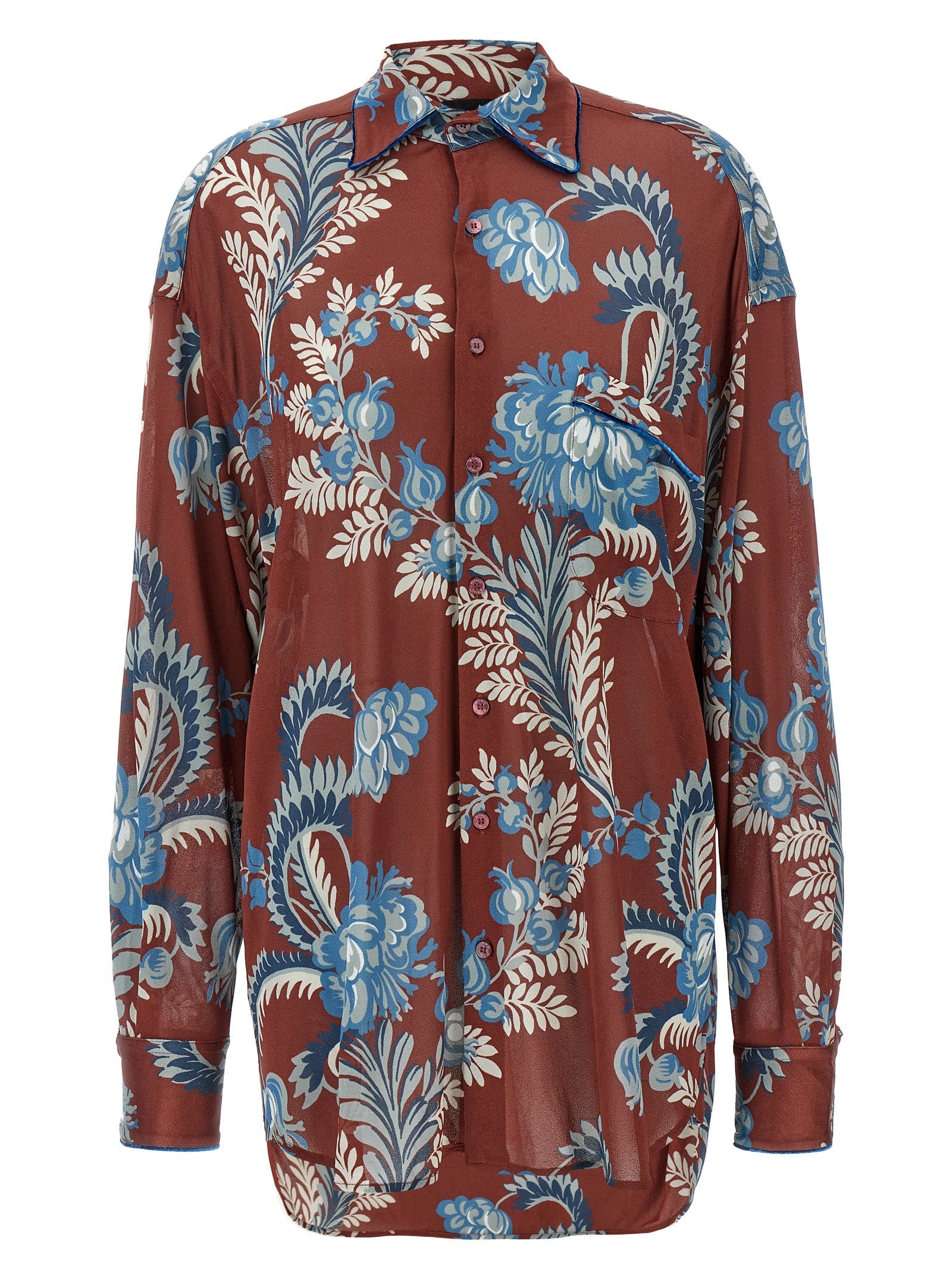 ETRO - ETRO - Floral foliage shirt - Women’s Tops