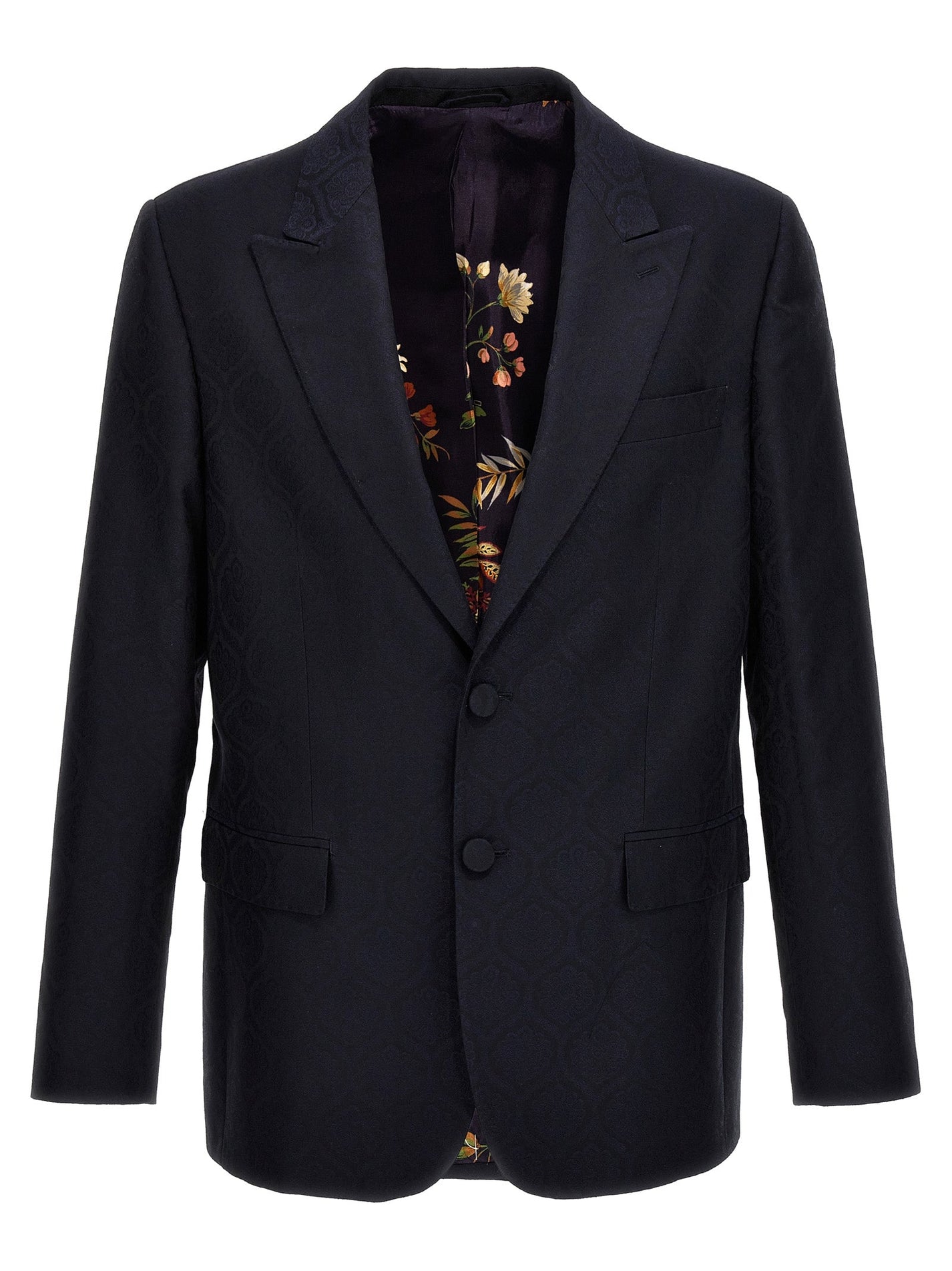 ETRO - ETRO - Single-breasted jacquard blazer - Men’s Clothing