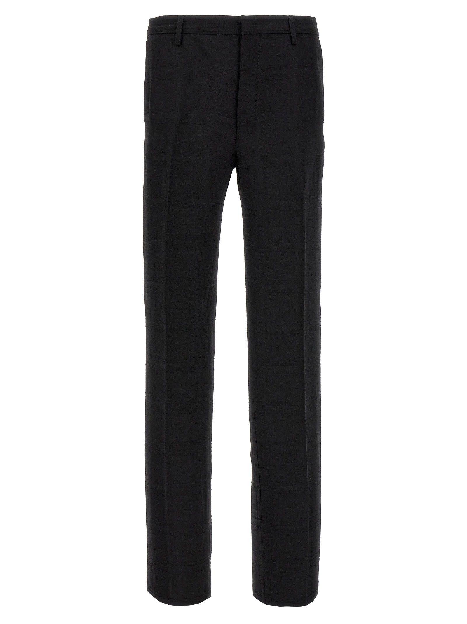 ETRO - ETRO - Check wool trousers - Men’s Pants