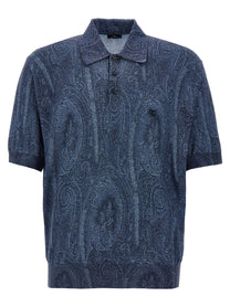 ETRO - ETRO - ’Paisley’ polo shirt - Men’s Tops