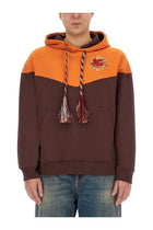 ETRO Men's Hooded Sweatshirt Orange