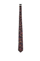 ETRO Men's Paisley Jacquard Silk Tie Blue, view 2