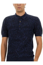ETRO Men's Polo Shirt Blue, view 4