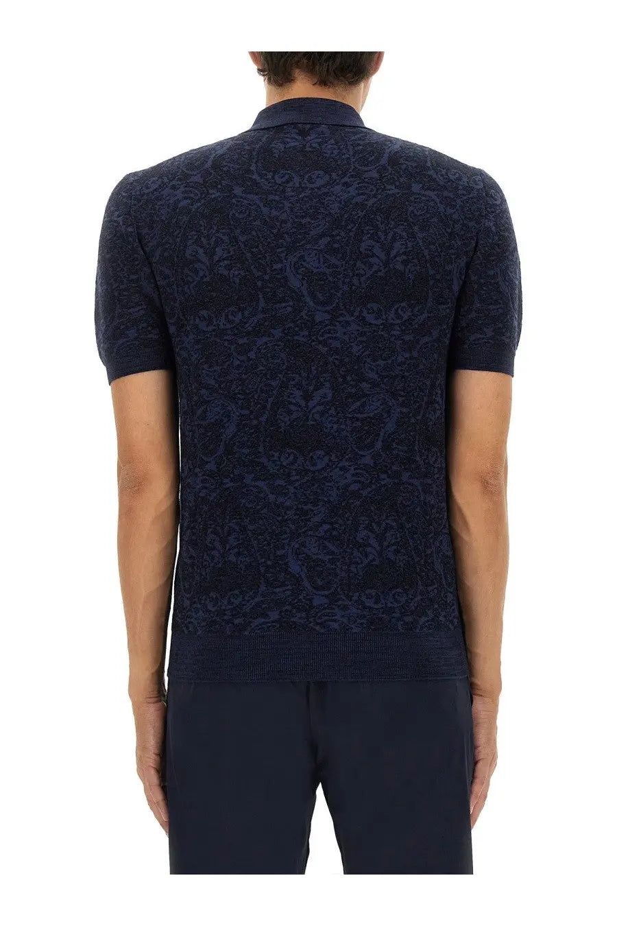 ETRO Men's Polo Shirt Blue, view 3