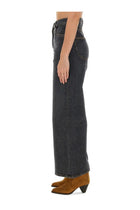 ETRO Women's Baggy Jacquard Jeans Grey, view 5