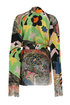 ETRO Women's Fringed Cardigan Multicolor, view 2