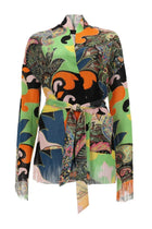 ETRO Women's Fringed Cardigan Multicolor