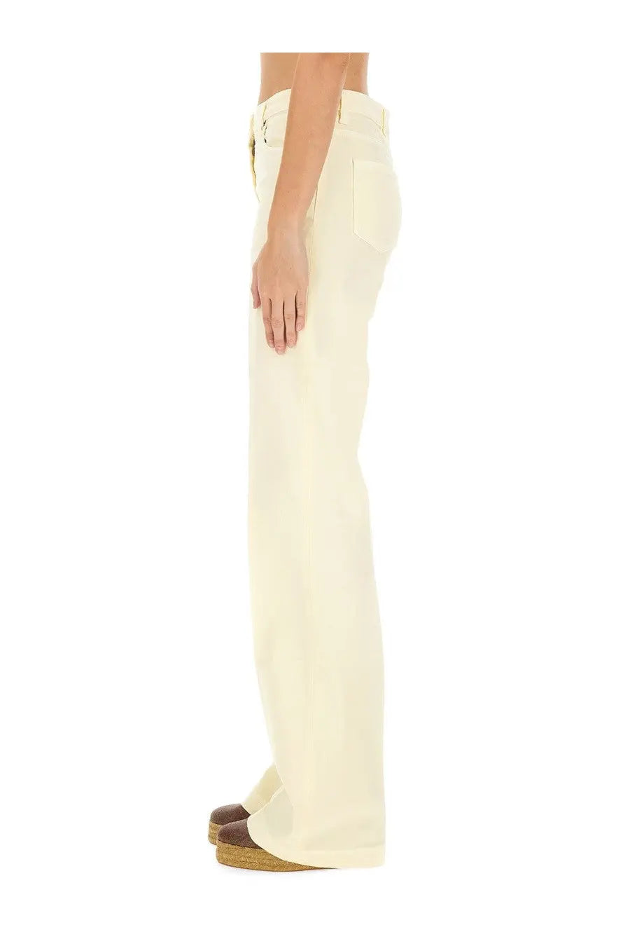 ETRO Women's Cotton Pants White, view 4