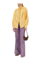 ETRO Women's Cotton Poplin Blouse Yellow, view 2