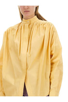 ETRO Women's Cotton Poplin Blouse Yellow, view 4