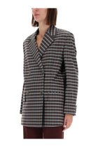 ETRO Women's Double Breasted Jacket Grey, view 4