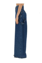 ETRO Women's Jeans Wide Leg Blue, view 4