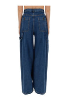 ETRO Women's Jeans Wide Leg Blue, view 3