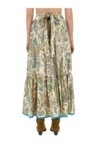 ETRO Women's Long Skirt Green, view 3
