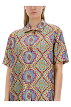 ETRO Women's Printed Silk Shirt Multicolor, view 4
