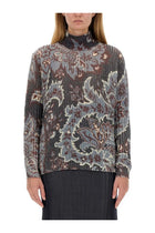 ETRO Women's Printed Wool Sweater Multicolor