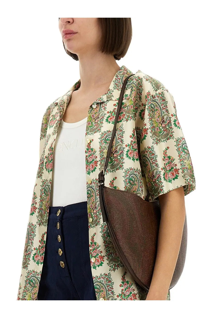 ETRO Women's Silk Shirt Multicolor, view 4
