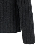 The Row Ettore Sweater Grey, view 4