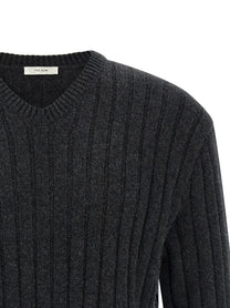 The Row Ettore Sweater Grey