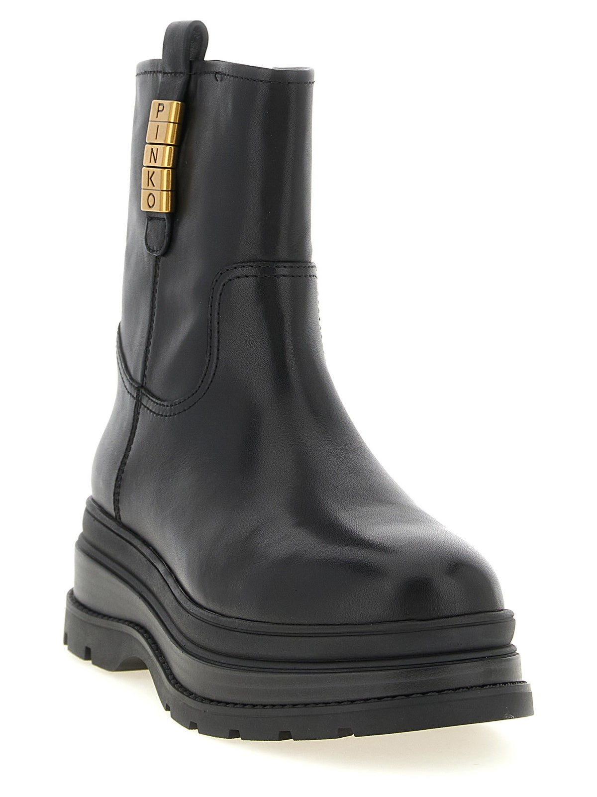 Pinko Eva Ankle Boots Black, view 2