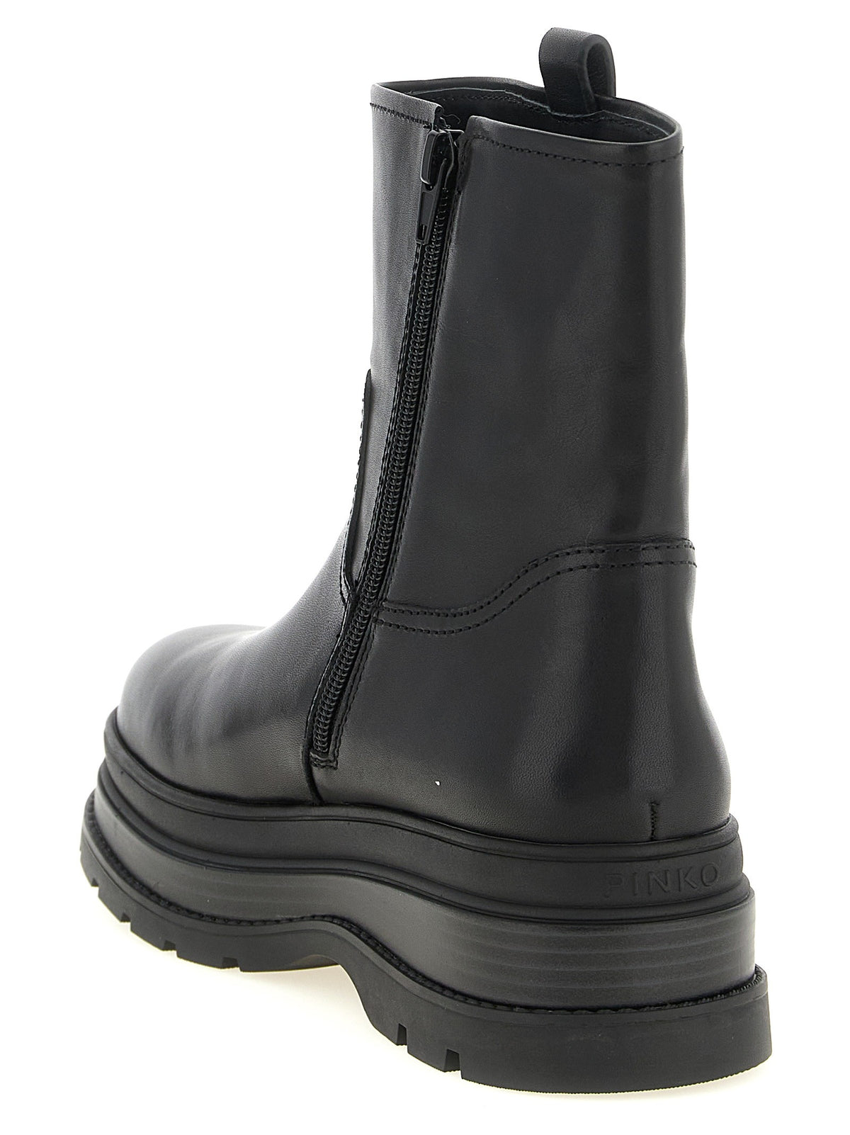 Pinko Eva Ankle Boots Black, view 3