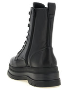 Pinko Eva Lace up Ankle Boots Black, view 3