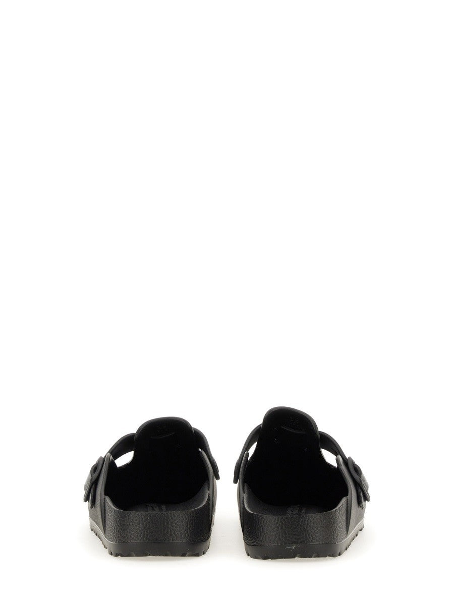 Birkenstock Unisex Eva Boston Sabot Black, view 4